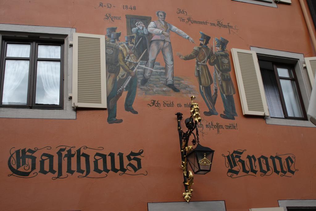Die Krone Staufen im Breisgau Exteriér fotografie